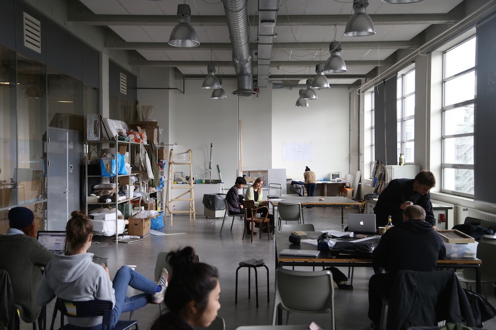 Het klaslokaal van Food Non Food.