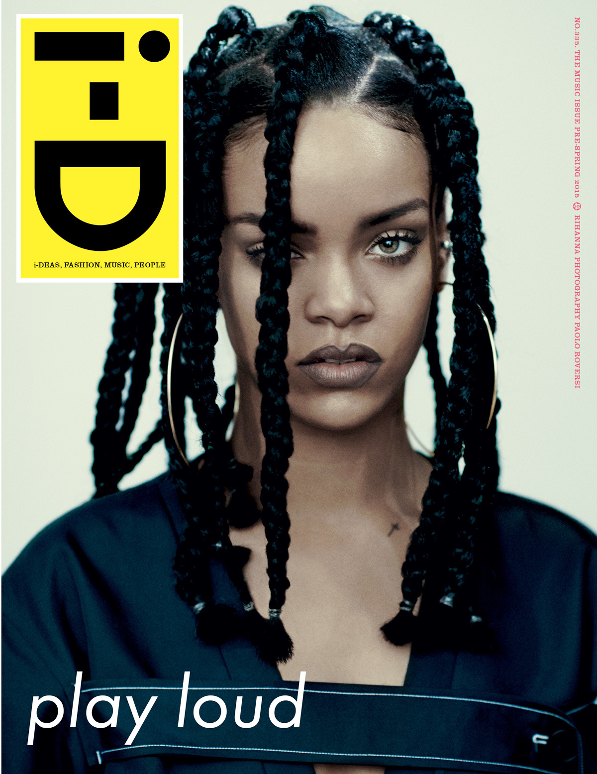rihanna rocks the cover of i-D's music issue!