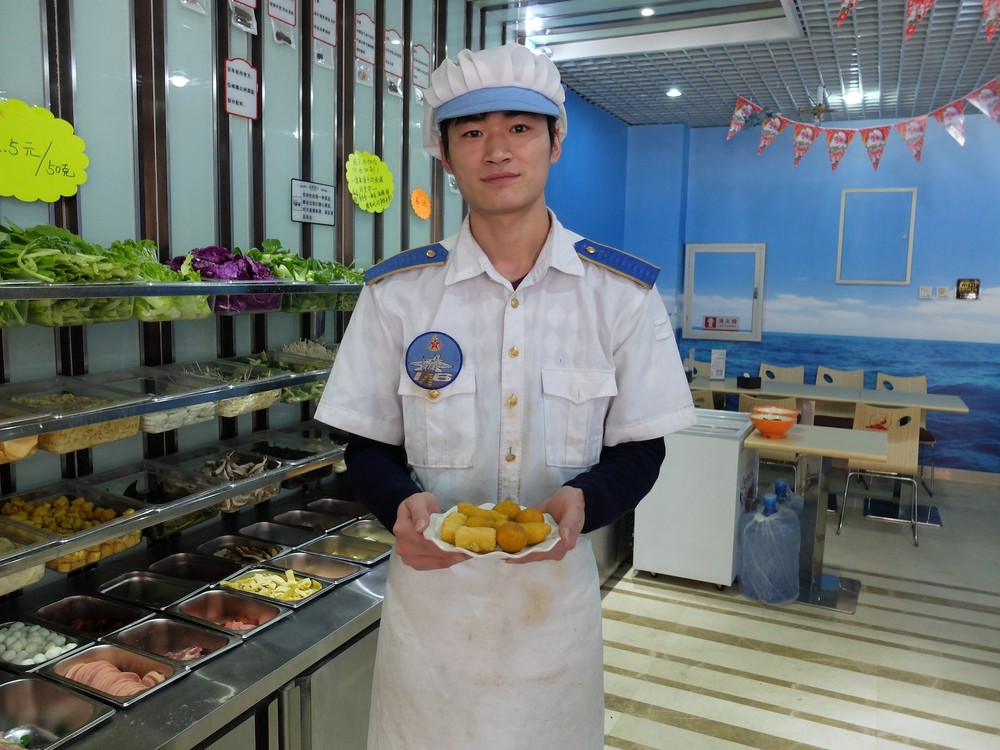 Serving staff