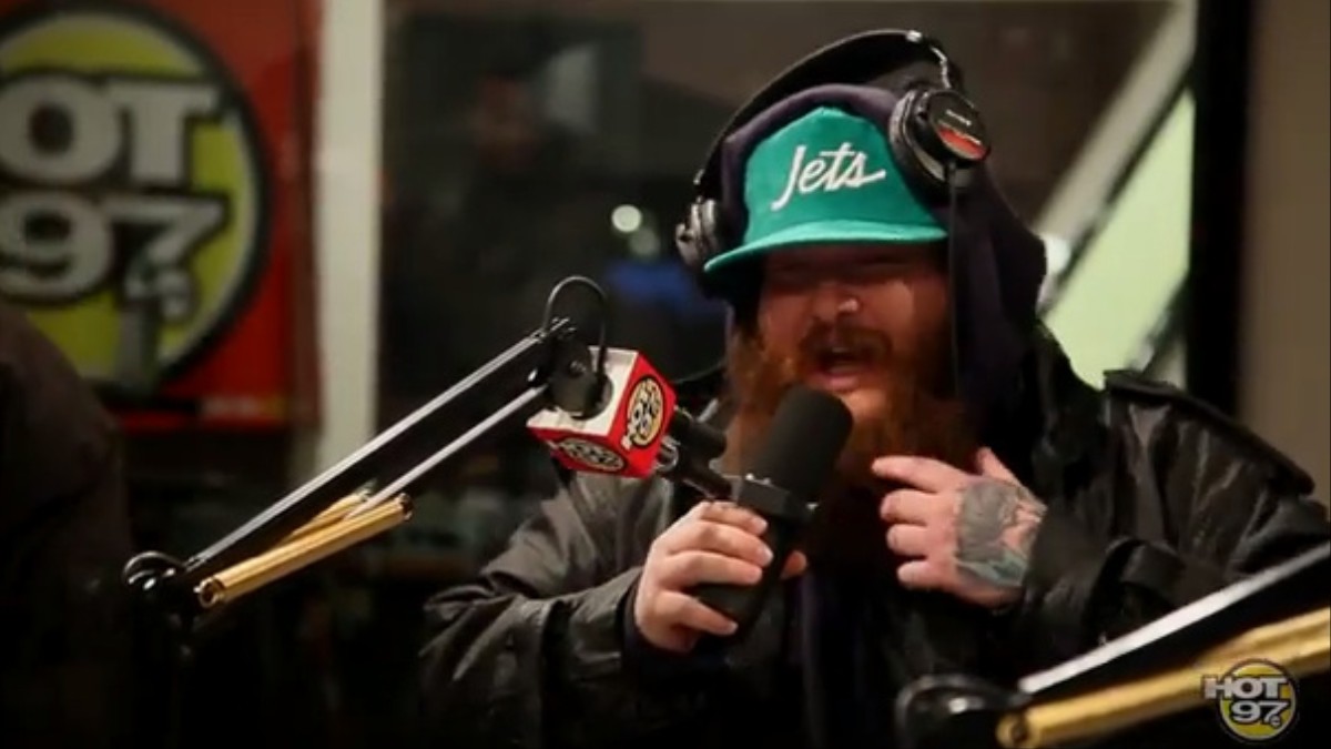 Heres A Video Of Action Bronson Freestyling On Hot 97 Which Is Also A