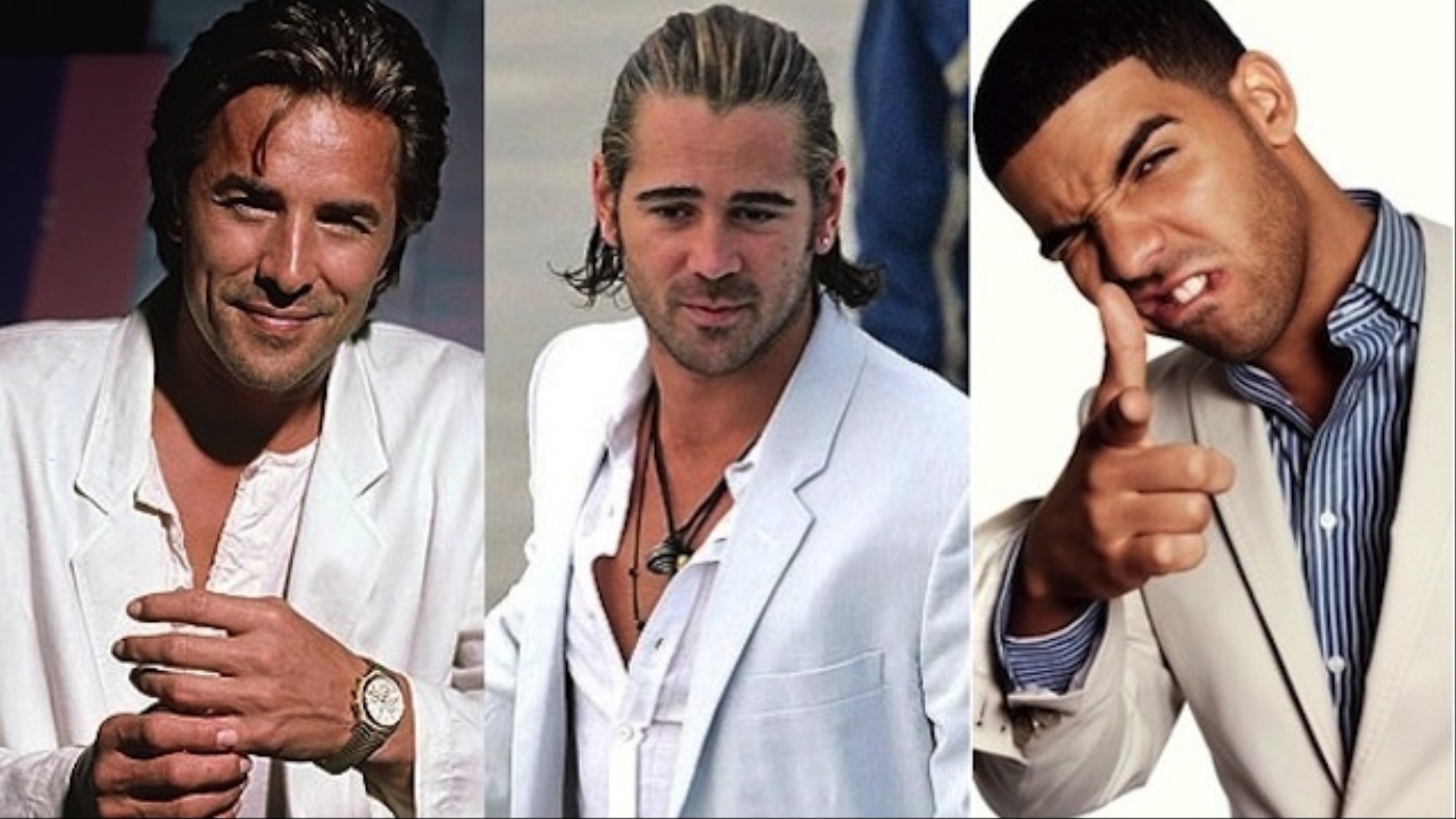 Drake Rap Game Sonny Crockett Colin Farrell Edition Vice