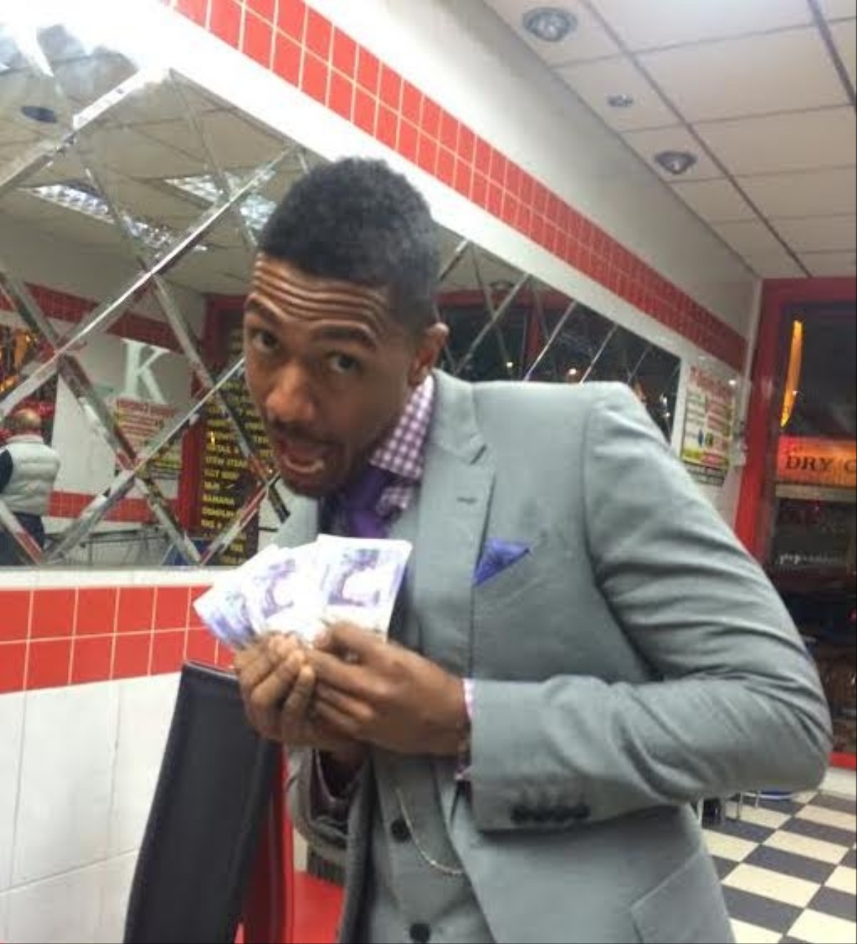 I Got Jerk Chicken with Nick Cannon and Talked about His Two Million Dollar  Diamond-Encrusted Shoes