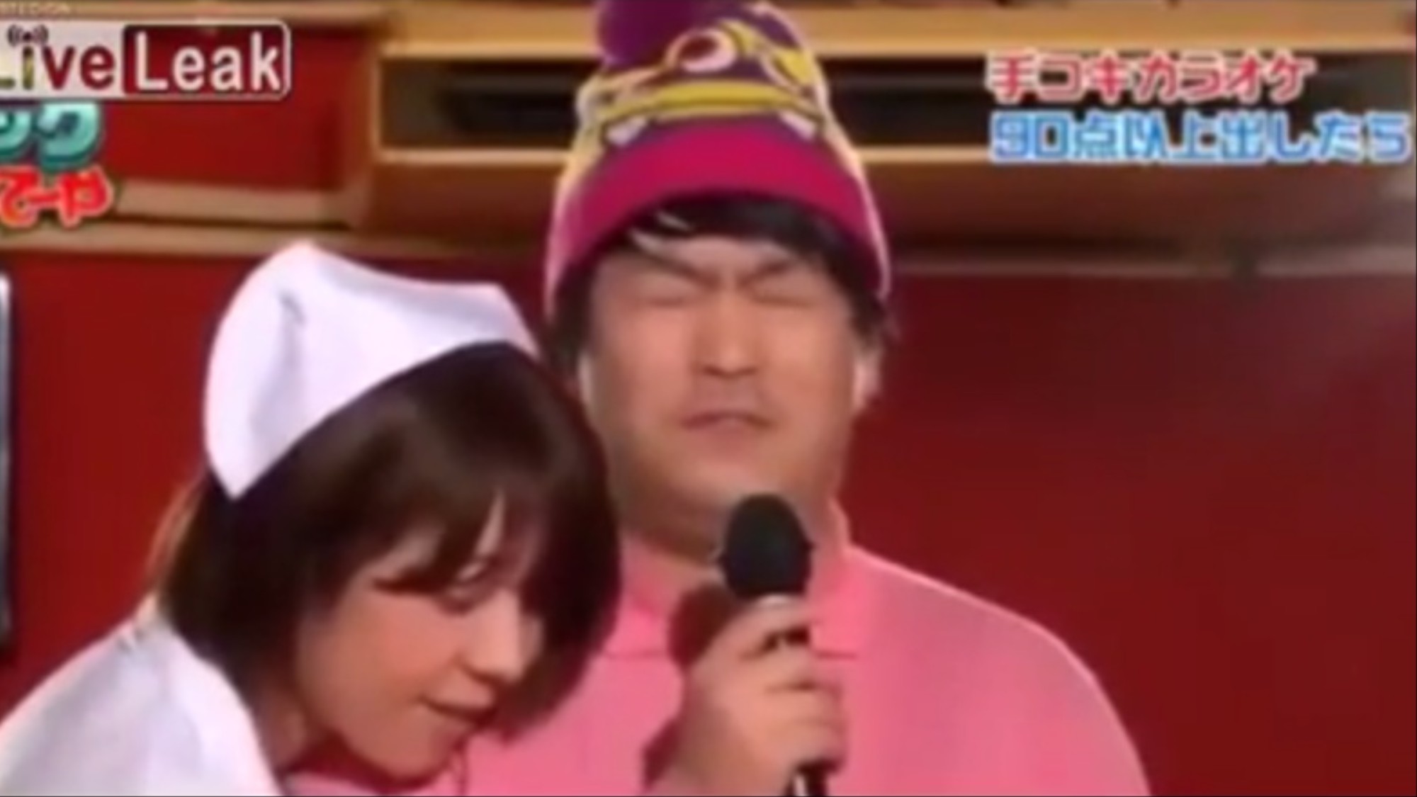 Handjob Tv Japan - Surely This TV Show Where Men Sing Karaoke While Getting ...