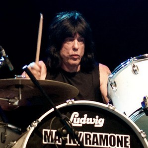 Classic Photo: Joey Ramone playing drums in his first band, The