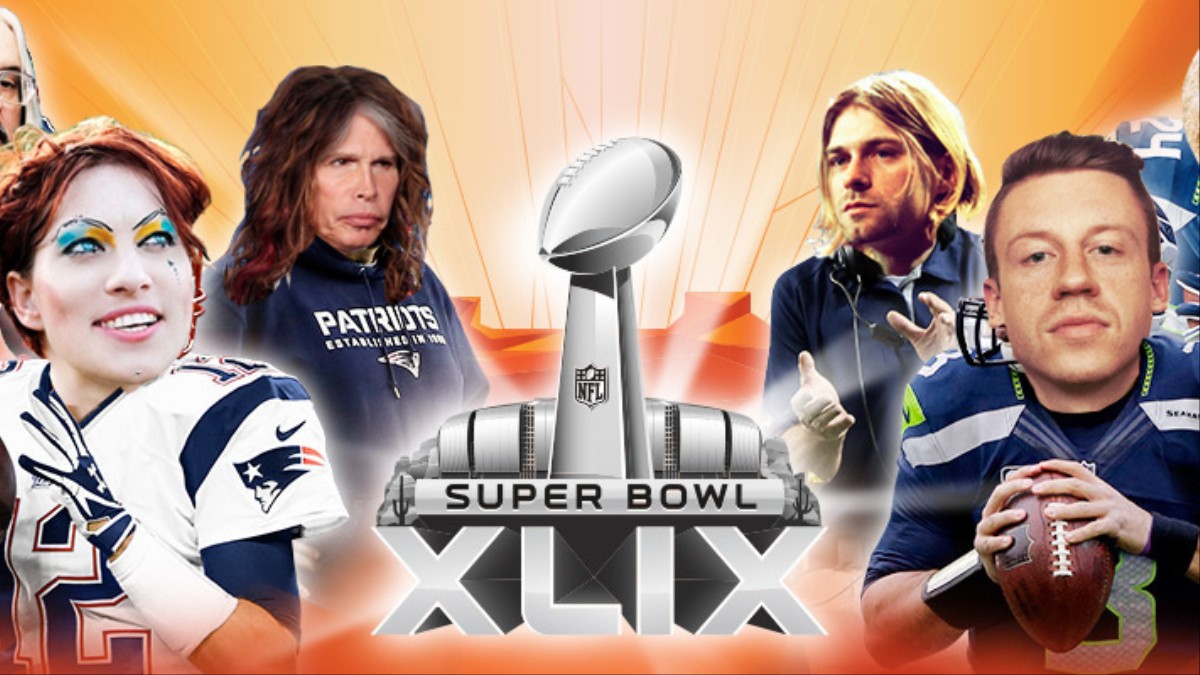 New England vs. Seattle ¿Quién va a ganar el Super Bowl (de la música)?