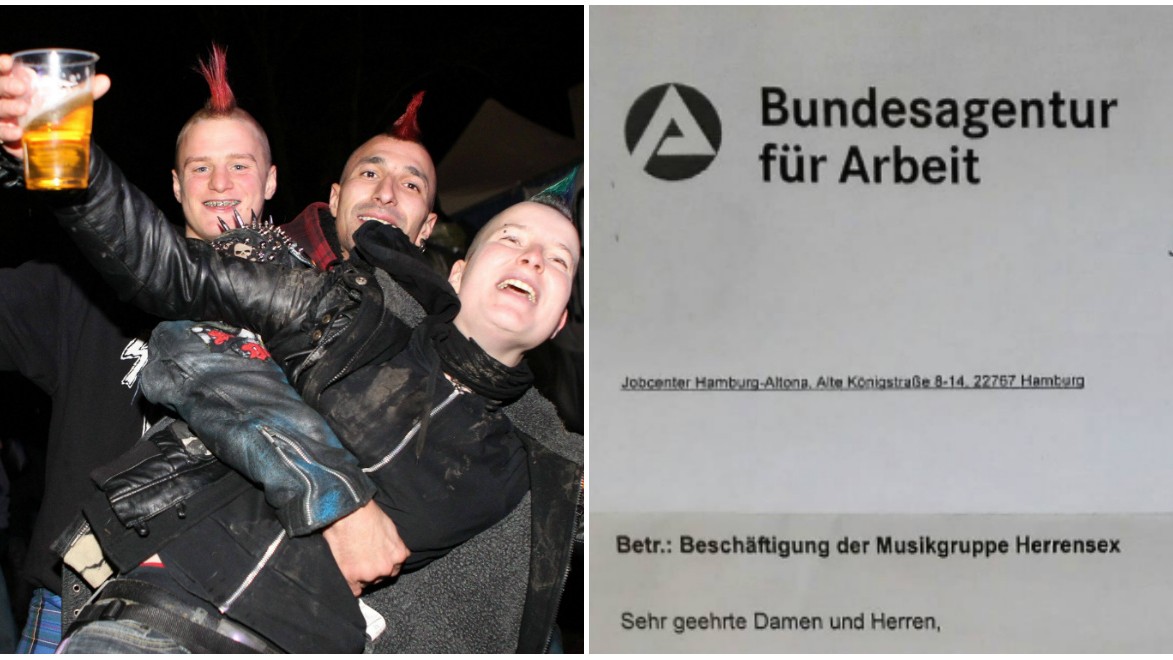 Punkband Bewirbt Sich Bei Plattenlabel Und Lasst Sich Vom Arbeitsamt Empfehlen