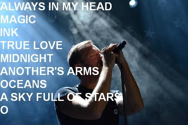 coldplay quotes from songs