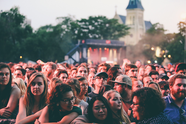 The Scenes of Pitchfork Music Festival, Day One
