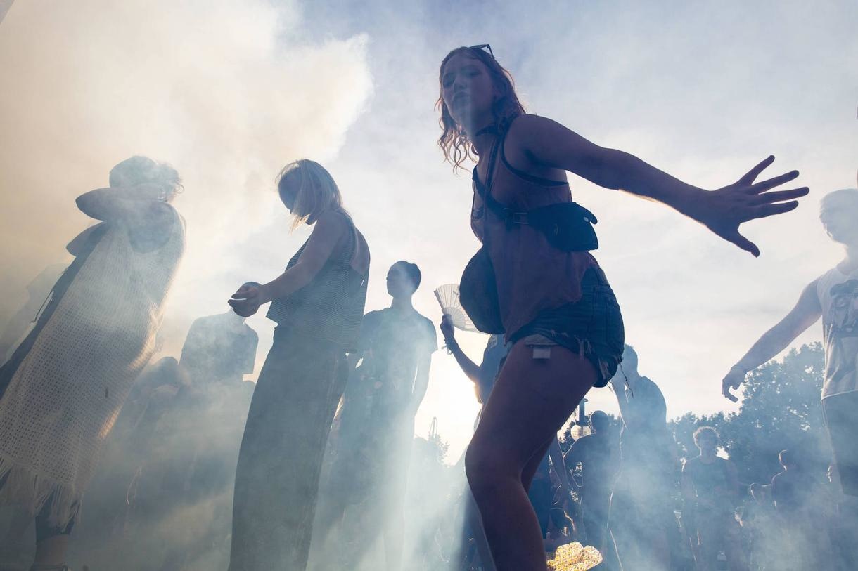 Flirten auf festivals