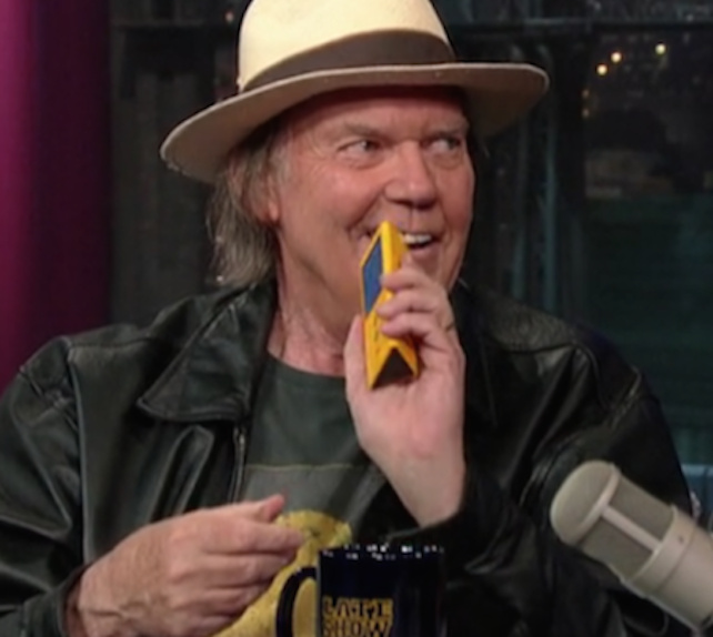 neil young flac player