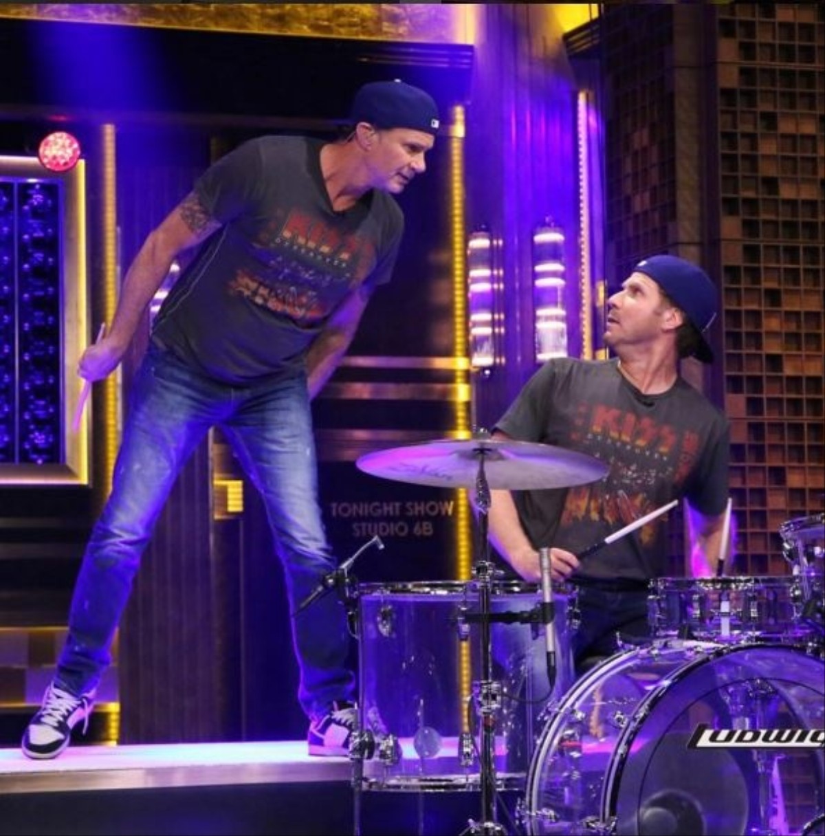 Will Ferrell and Red Hot Chili Pepper's Chad Smith Held a Ridiculous Drum  Competition for Charity