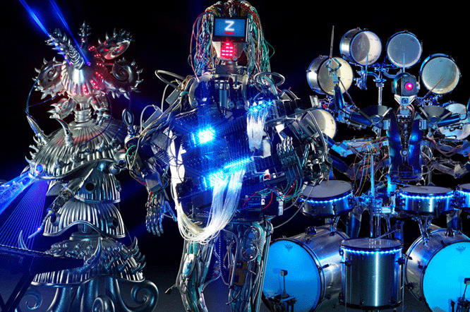 ZMachines, a ZimaSponsored AllRobot Band, Are Terrifying