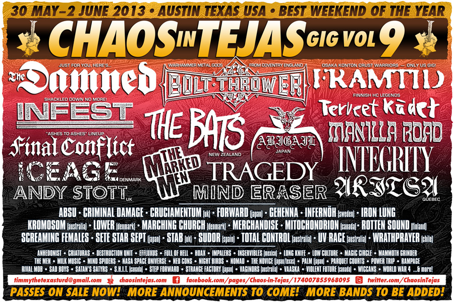 Chaos in Tejas 2013