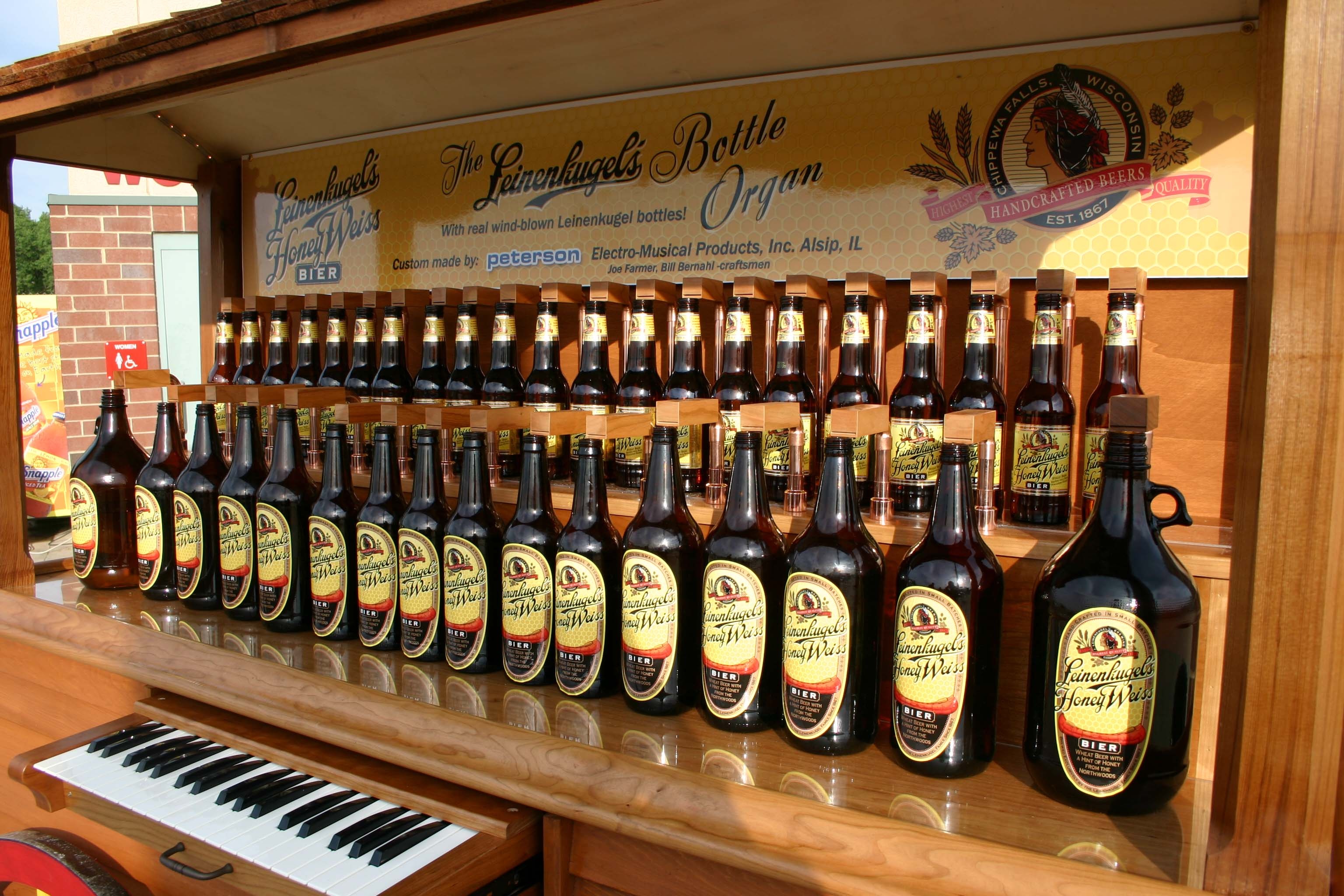 The Beer Bottle Organ
