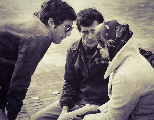 Friedkin on the set of The Exorcist