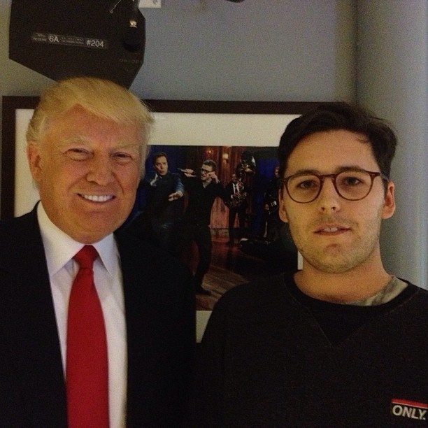 Tyler, the Creator Photobombs Donald Trump