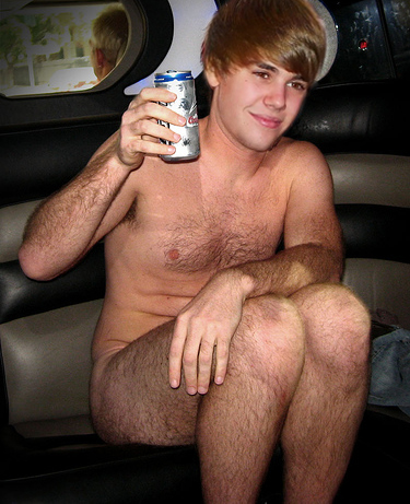 Justin nackt bieber foto Justin Bieber