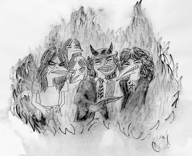 Artist Abdul Vas Loves Ac Dc More Than Anyone On Earth