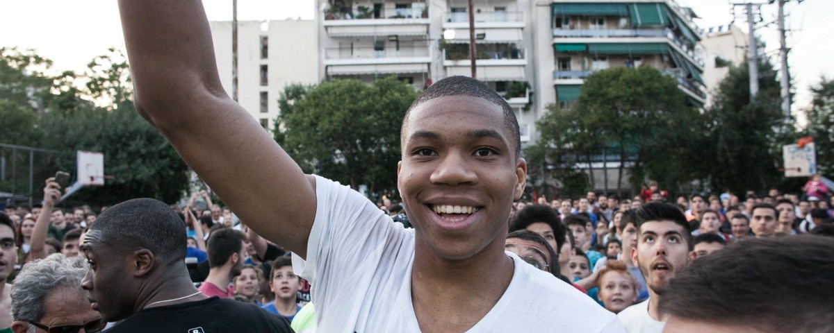 Athens Went Nuts for Its Returning NBA Star Giannis Antetokounmpo Last Week