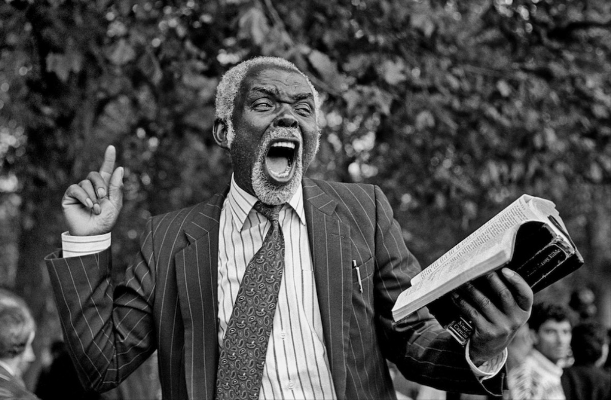 Speakers' Corner Photos of 35 Years of Radicals and Religious Ranters