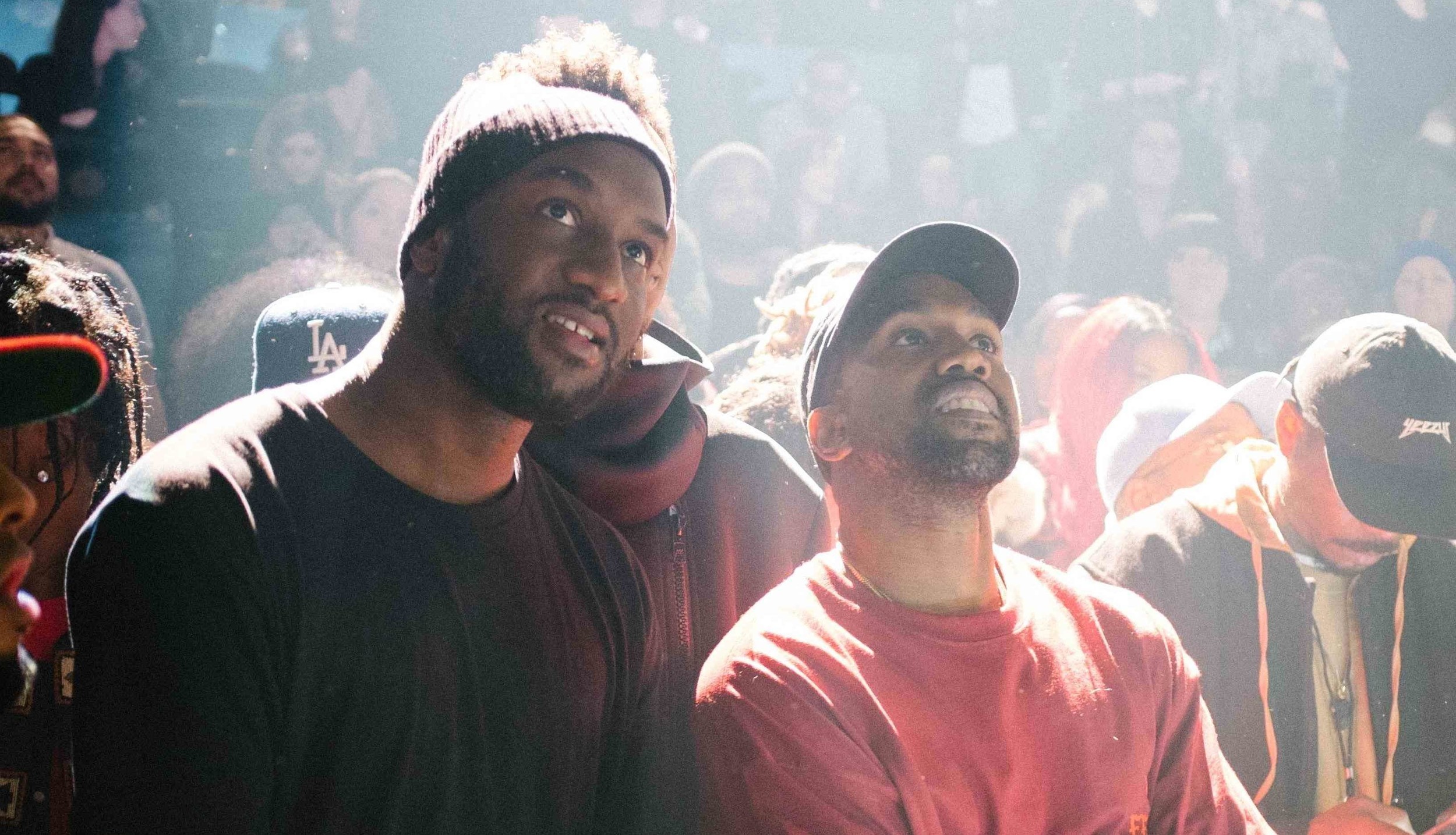 Exclusive pictures from backstage at Kanye West's DONDA event