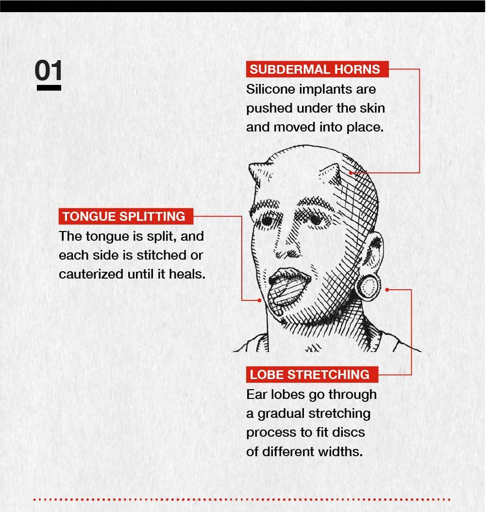A Breakdown of Extreme Body Modification