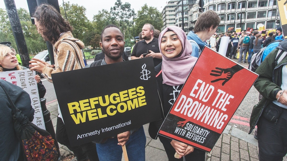 We Asked People At A Protest What We Can Actually Do To Make Refugees Feel Welcome