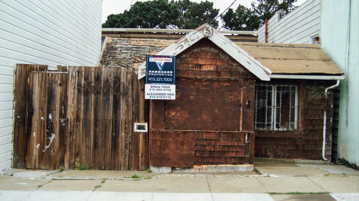 The 'Cheapest Property in San Francisco' Is a Dilapidated Shack Selling for $350,000