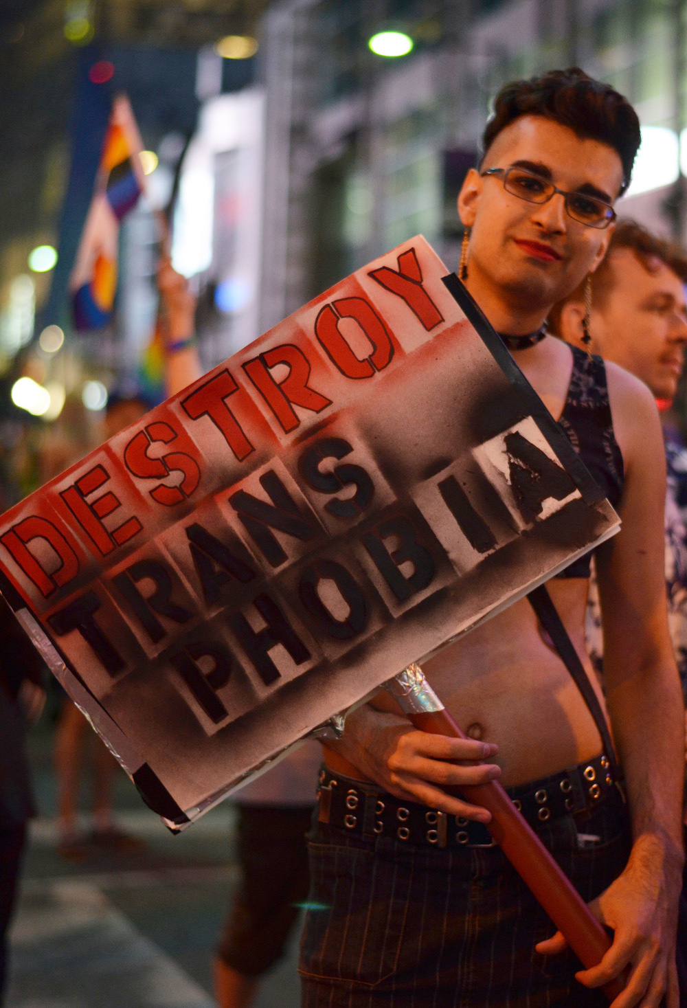 Photos of Toronto’s Trans* March During Pride VICE