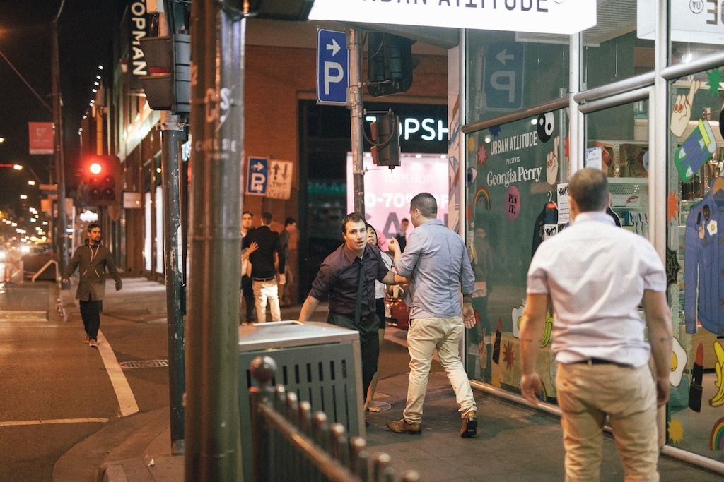 Some Strangely Beautiful Photos of Chapel Street on a Saturday Night VICE