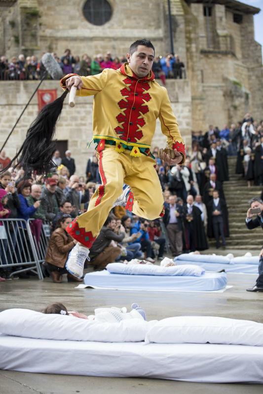 The Strange Tradition Where People Dress Up As Demons and Jump