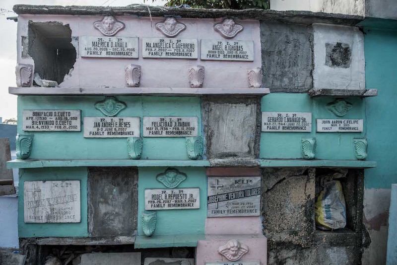 フィリピンの箱型の墓