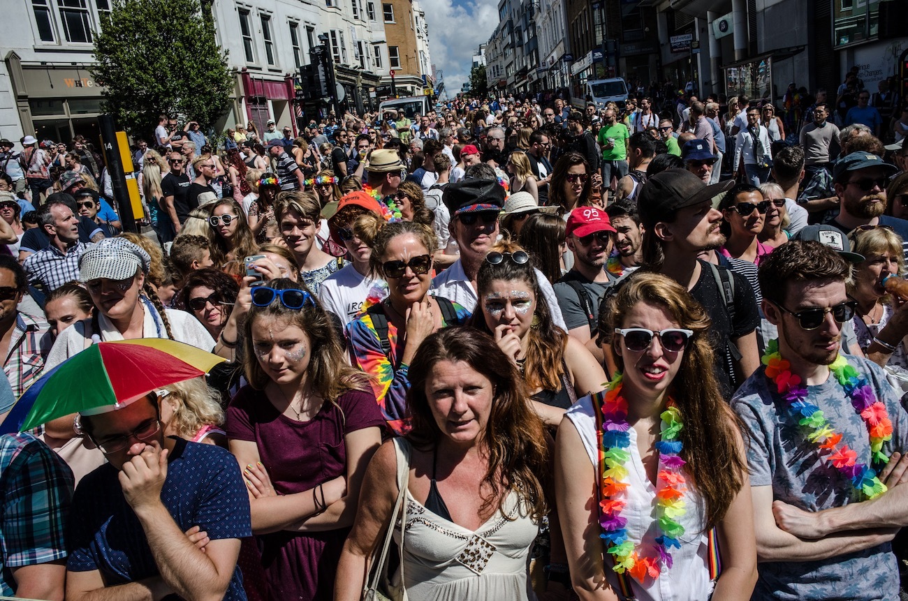 Photos of the Early Risers at Brighton's Sunny LGBT Pride Parade VICE