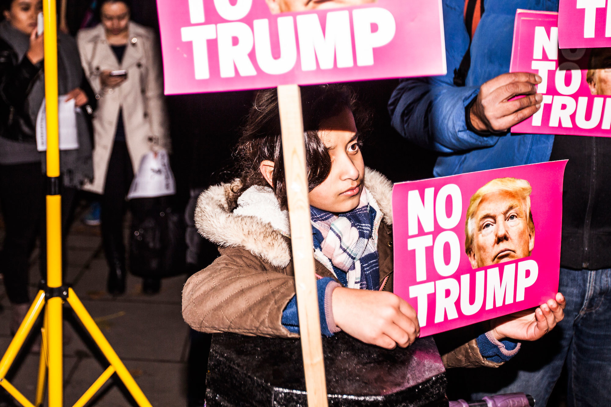 How Last Nights Anti Trump Protest In London Unfolded Vice 