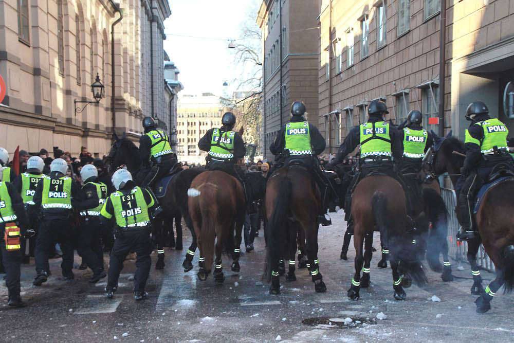 Thousands Protested Against Swedish Neo Nazis In Central Stockholm This Weekend Vice